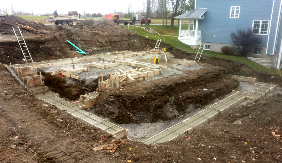 Coffrage de beton Chateauguay